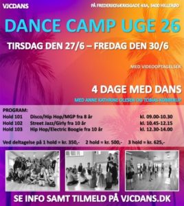Årets Dance Camp 2023 - VJCDANS Hillerød, Nordsjælland