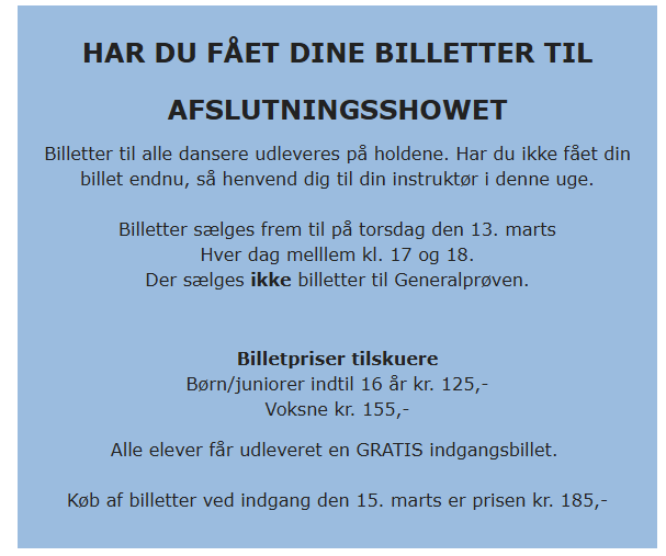 Afslutningsshow 2025 - VJCDANS, Din Danseskole i Hillerød