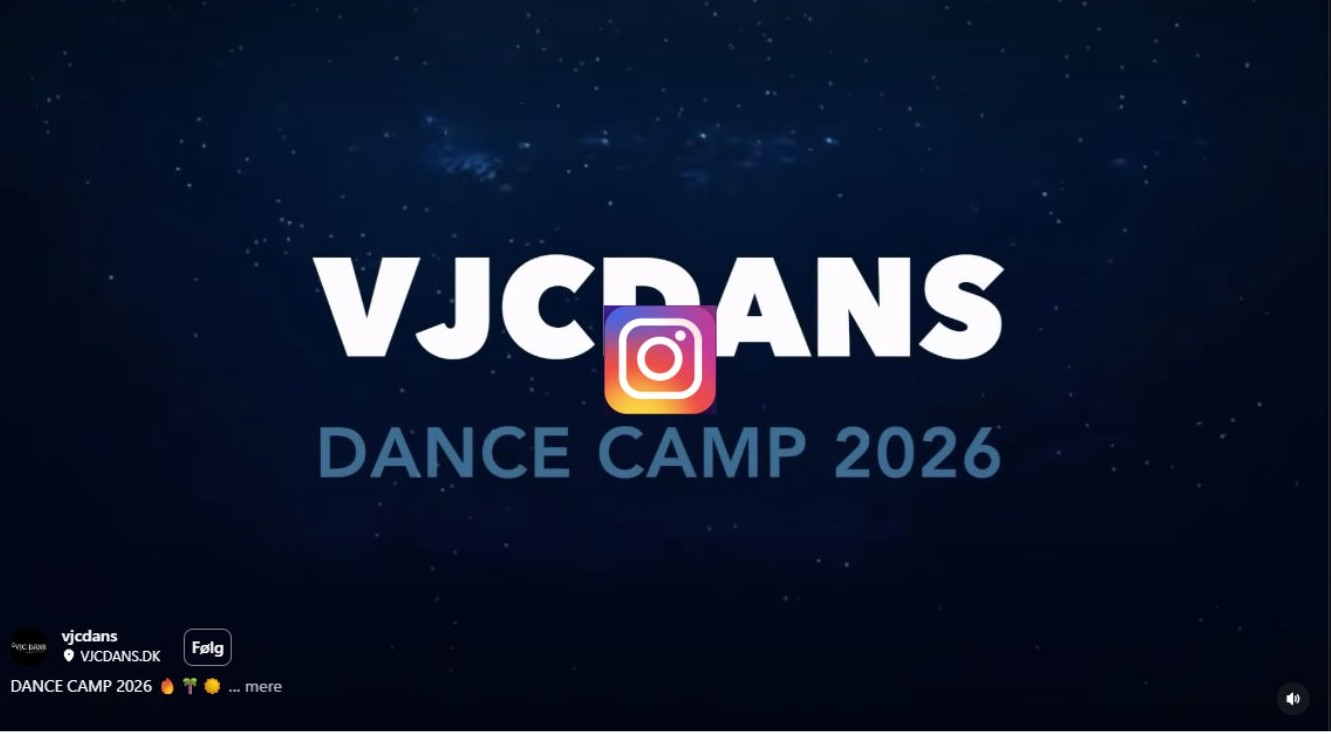 Video fra Afslutningsshow og Dance Camp 2026 - VJCDANS Hillerød, Nordsjælland